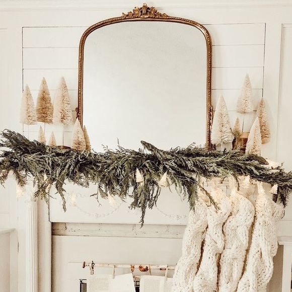 🎄 Neutral Sisal Bottle Brush Tree On Wire Base Holiday Christmas Hobby Lobby - Picture 4 of 6